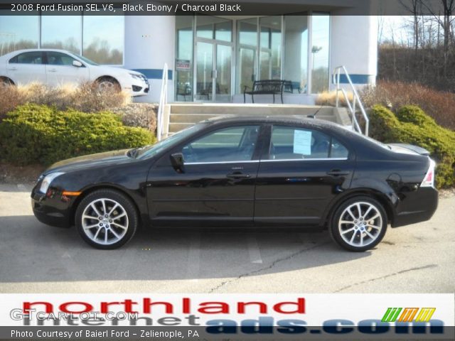 2008 Ford Fusion SEL V6 in Black Ebony