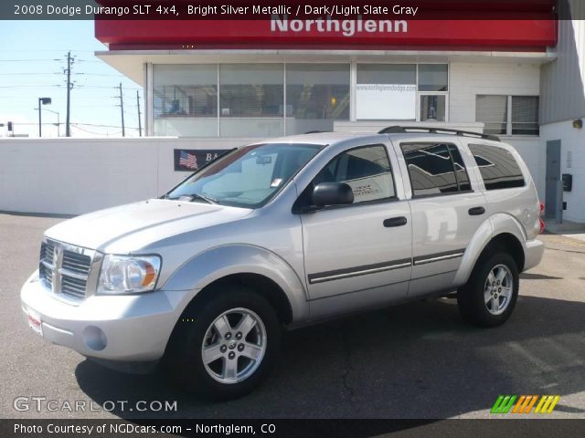 2008 Dodge Durango SLT 4x4 in Bright Silver Metallic