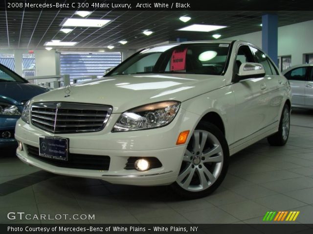 2008 Mercedes-Benz C 300 4Matic Luxury in Arctic White