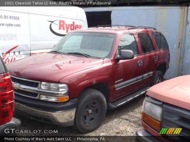2001 Chevrolet Tahoe LS 4x4 in Redfire Metallic