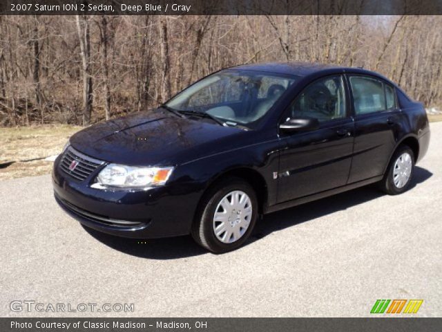 2007 Saturn ION 2 Sedan in Deep Blue