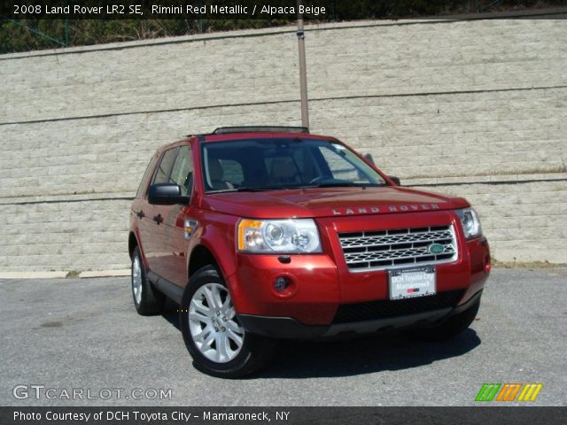 2008 Land Rover LR2 SE in Rimini Red Metallic