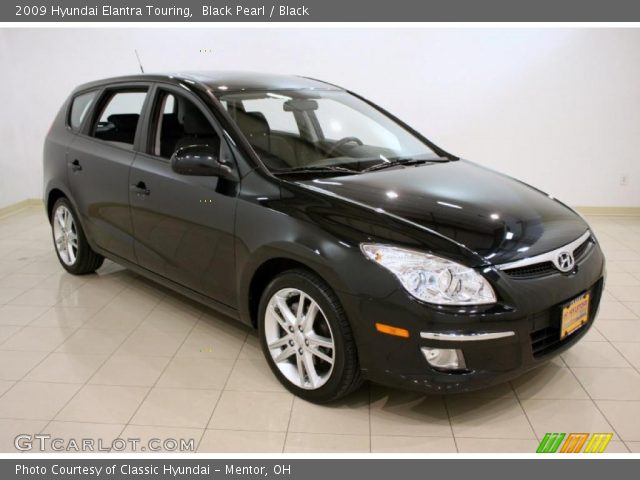 2009 Hyundai Elantra Touring in Black Pearl