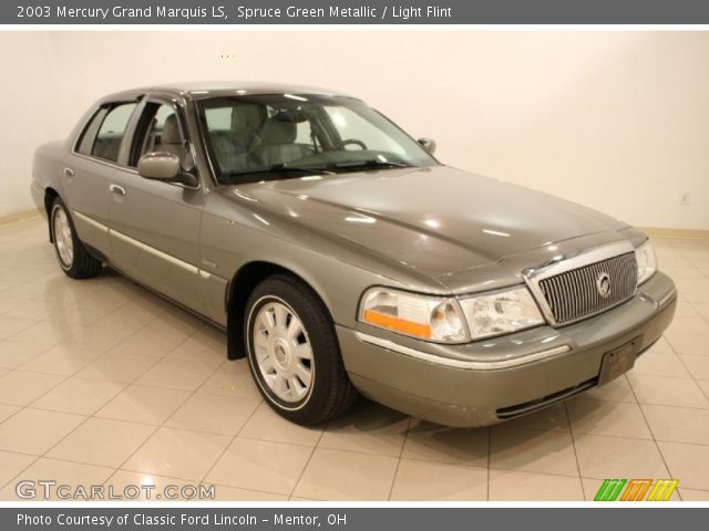 2003 Mercury Grand Marquis LS in Spruce Green Metallic