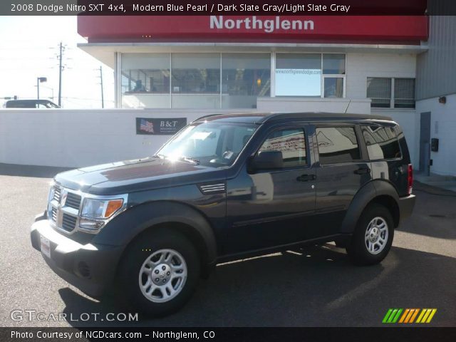 2008 Dodge Nitro SXT 4x4 in Modern Blue Pearl