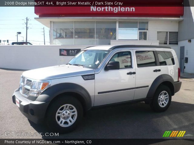 2008 Dodge Nitro SXT 4x4 in Bright Silver Metallic