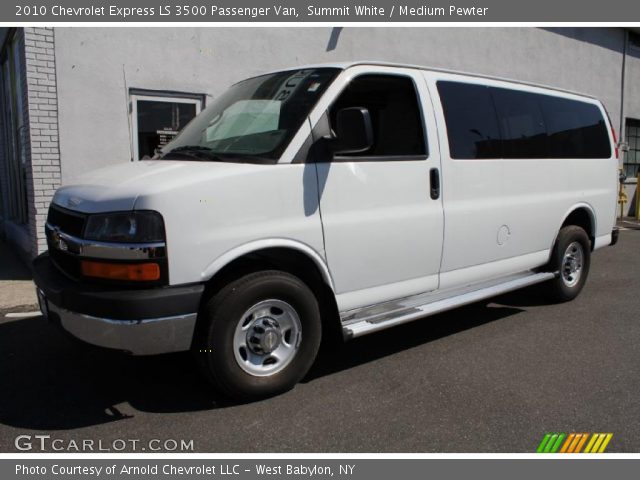 2010 Chevrolet Express LS 3500 Passenger Van in Summit White