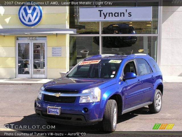 2007 Chevrolet Equinox LT AWD in Laser Blue Metallic