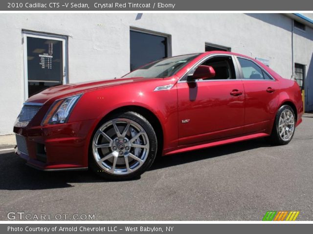 2010 Cadillac CTS -V Sedan in Crystal Red Tintcoat