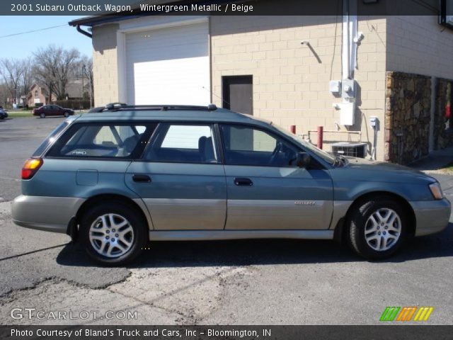 2001 Subaru Outback Wagon in Wintergreen Metallic