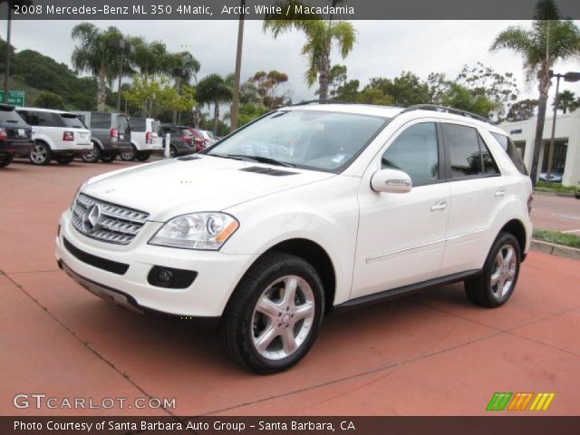 2008 Mercedes-Benz ML 350 4Matic in Arctic White