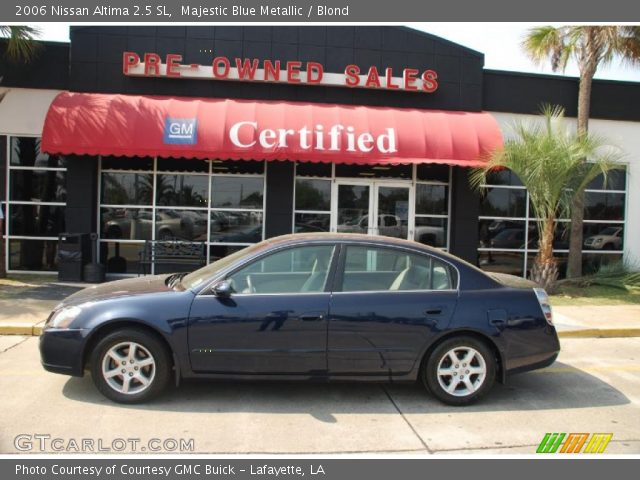 2006 Nissan Altima 2.5 SL in Majestic Blue Metallic