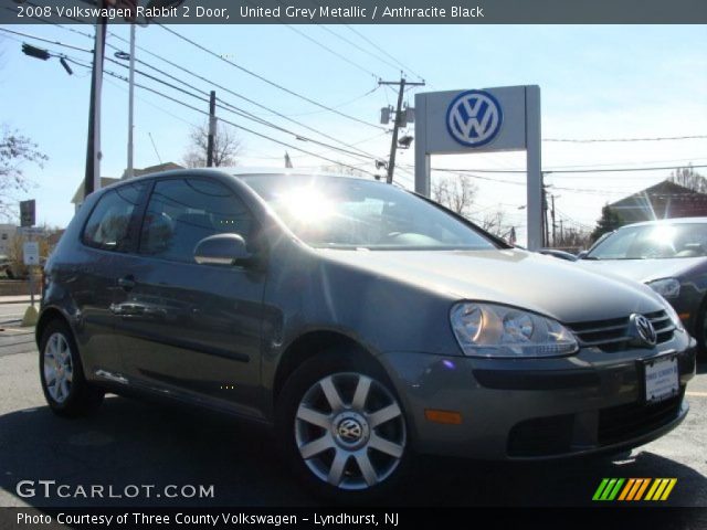 2008 Volkswagen Rabbit 2 Door in United Grey Metallic