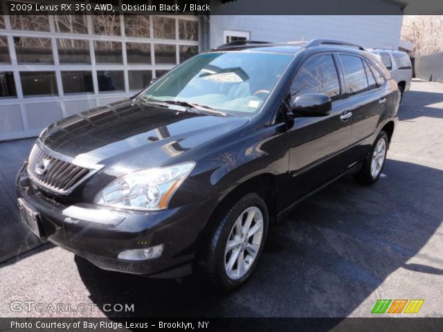 2009 Lexus RX 350 AWD in Obsidian Black