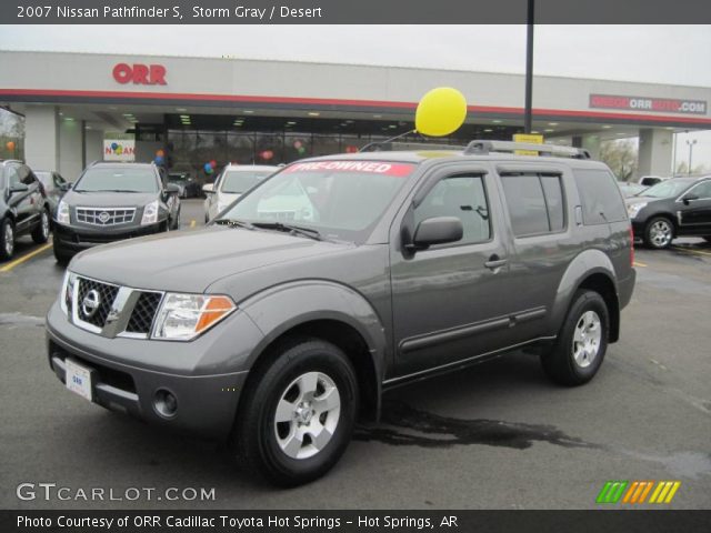 2007 Nissan Pathfinder S in Storm Gray