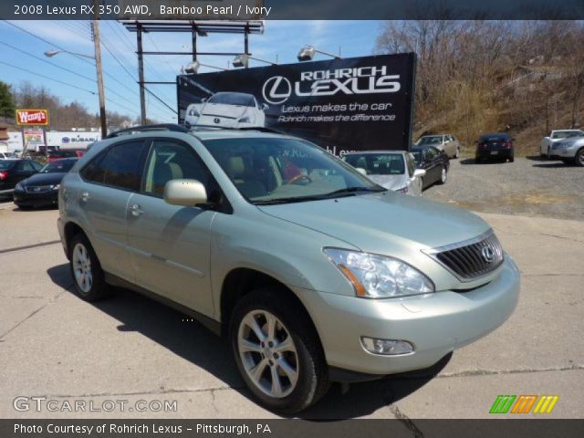 2008 Lexus RX 350 AWD in Bamboo Pearl