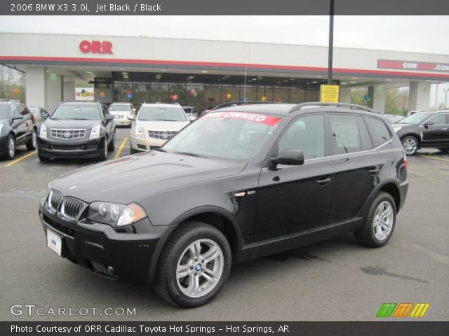 2006 BMW X3 3.0i in Jet Black