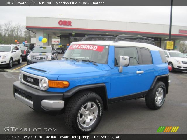 2007 Toyota FJ Cruiser 4WD in Voodoo Blue