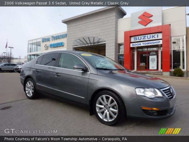 2006 Volkswagen Passat 3.6 Sedan in United Grey Metallic