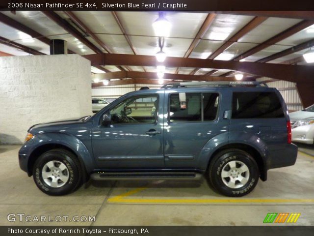 2006 Nissan Pathfinder SE 4x4 in Silverton Blue Pearl