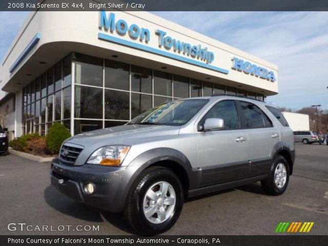 2008 Kia Sorento EX 4x4 in Bright Silver