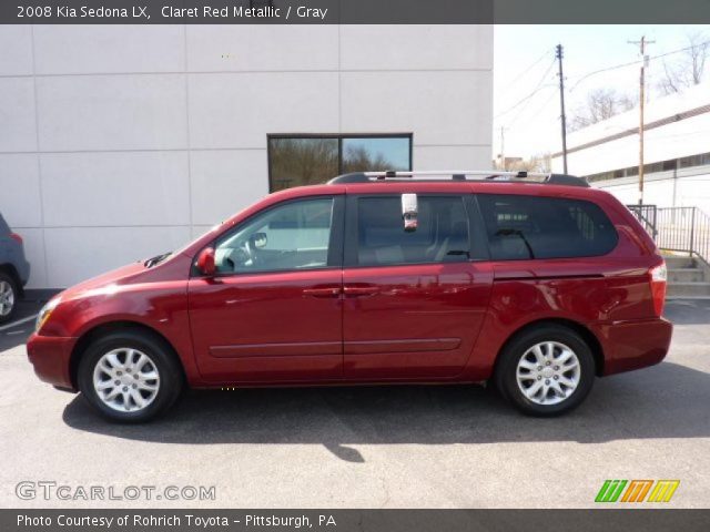 2008 Kia Sedona LX in Claret Red Metallic