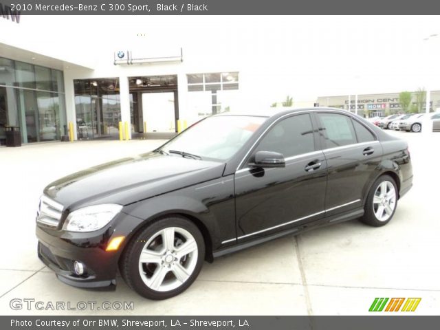 2010 Mercedes-Benz C 300 Sport in Black