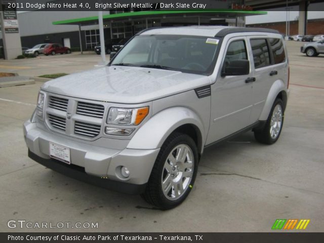 2011 Dodge Nitro Heat 4.0 in Bright Silver Metallic