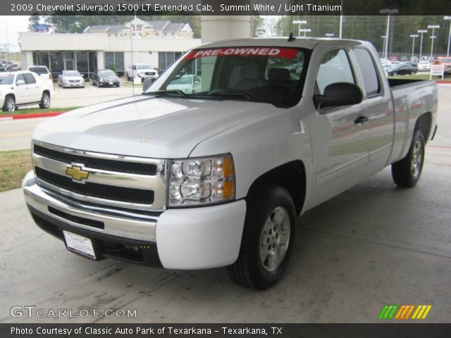 2009 Chevrolet Silverado 1500 LT Extended Cab in Summit White