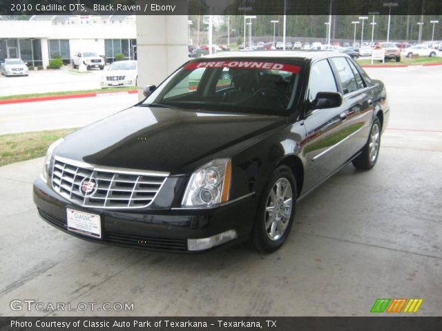 2010 Cadillac DTS  in Black Raven