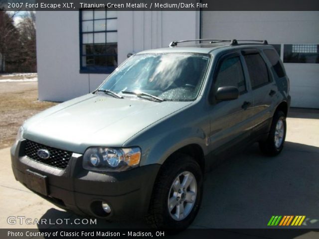 2007 Ford Escape XLT in Titanium Green Metallic