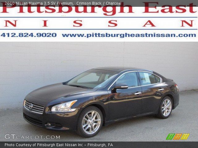 2010 Nissan Maxima 3.5 SV Premium in Crimson Black