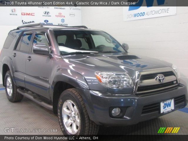 2008 Toyota 4Runner Sport Edition 4x4 in Galactic Gray Mica