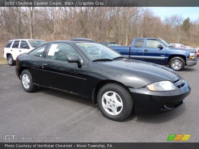 2003 Chevrolet Cavalier Coupe in Black