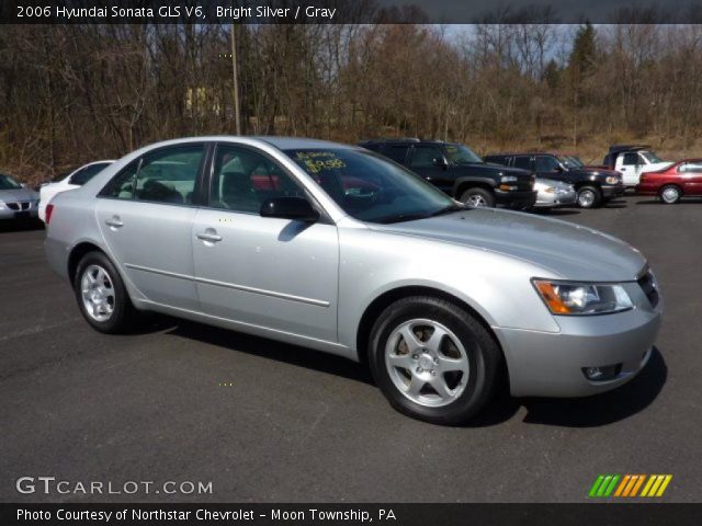 2006 Hyundai Sonata GLS V6 in Bright Silver