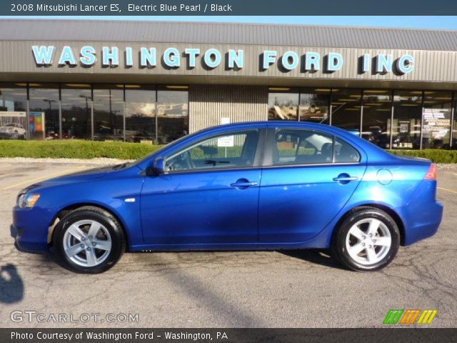 2008 Mitsubishi Lancer ES in Electric Blue Pearl