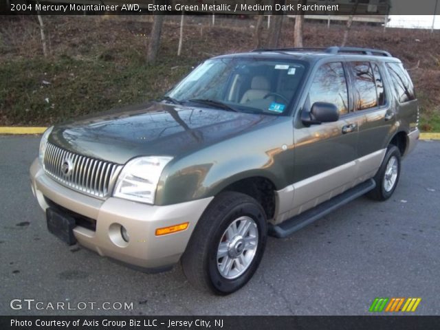 2004 Mercury Mountaineer AWD in Estate Green Metallic