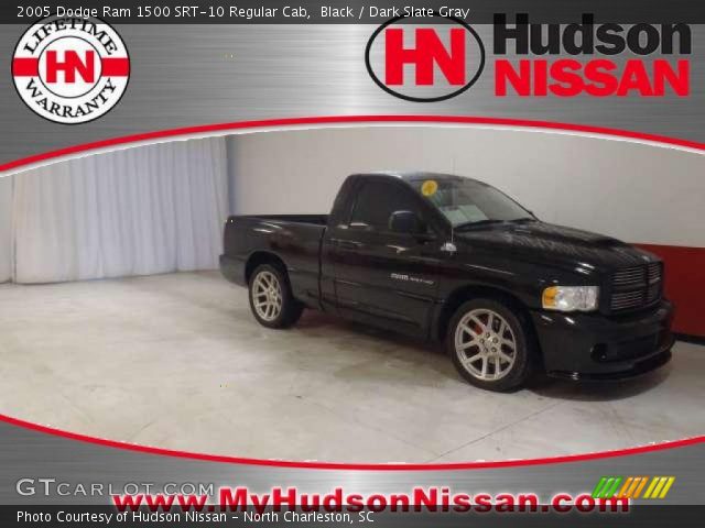 2005 Dodge Ram 1500 SRT-10 Regular Cab in Black