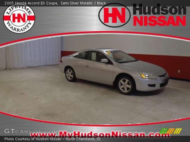 2005 Honda Accord EX Coupe in Satin Silver Metallic