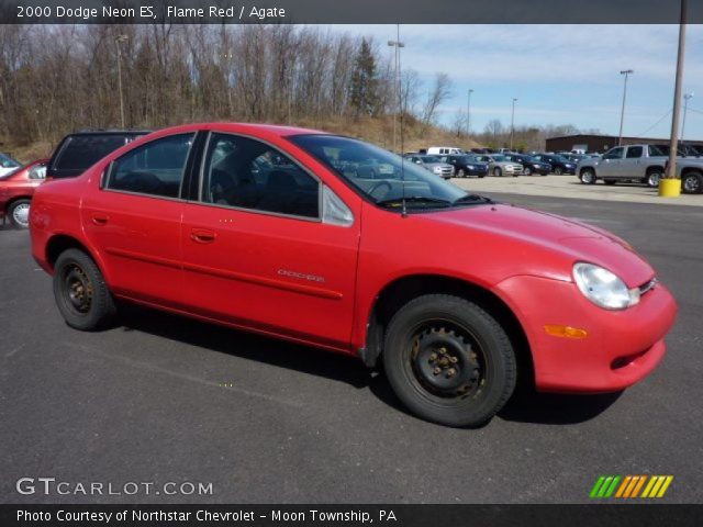 Flame Red 2000 Dodge Neon Es Agate Interior Gtcarlot
