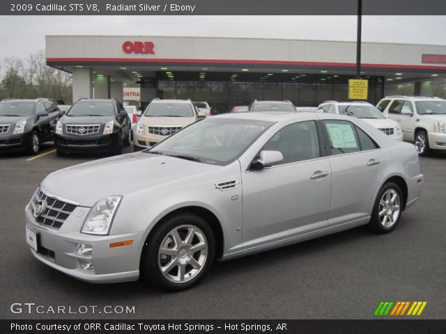 2009 Cadillac STS V8 in Radiant Silver