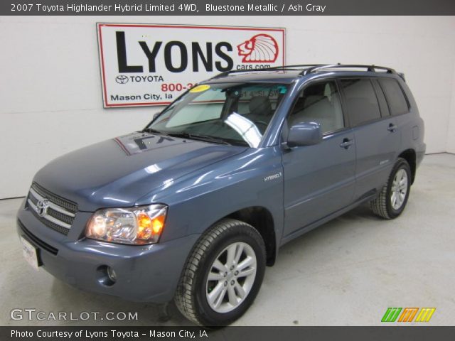 2007 Toyota Highlander Hybrid Limited 4WD in Bluestone Metallic