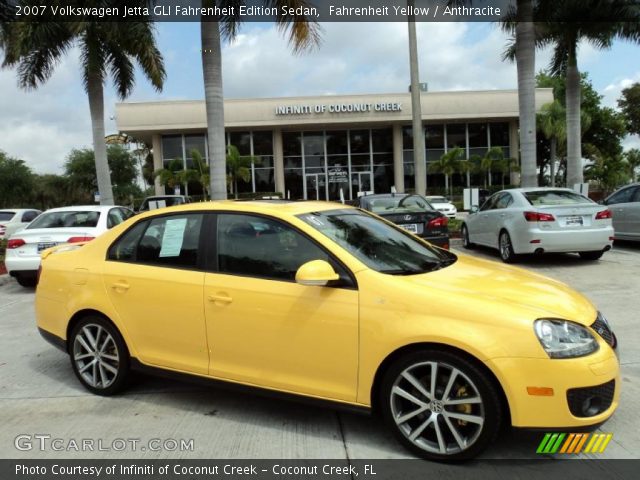 2007 Volkswagen Jetta GLI Fahrenheit Edition Sedan in Fahrenheit Yellow