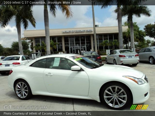 2009 Infiniti G 37 Convertible in Moonlight White