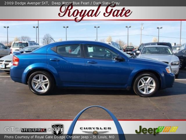 2009 Dodge Avenger SXT in Deep Water Blue Pearl