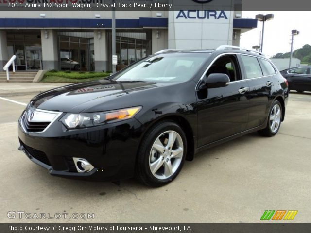 2011 Acura TSX Sport Wagon in Crystal Black Pearl