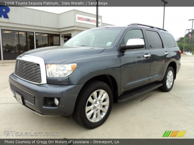 2008 Toyota Sequoia Platinum in Slate Metallic