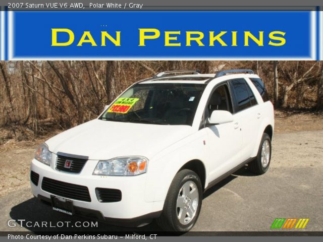 2007 Saturn VUE V6 AWD in Polar White