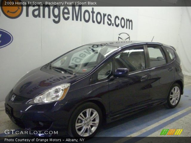 2009 Honda Fit Sport in Blackberry Pearl
