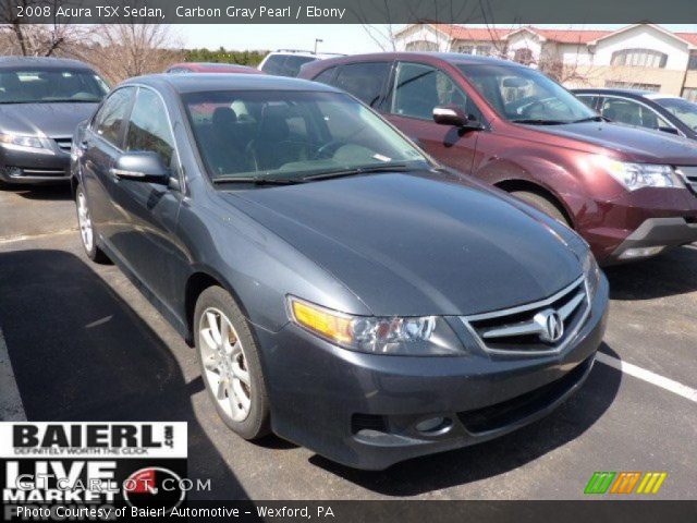 2008 Acura TSX Sedan in Carbon Gray Pearl